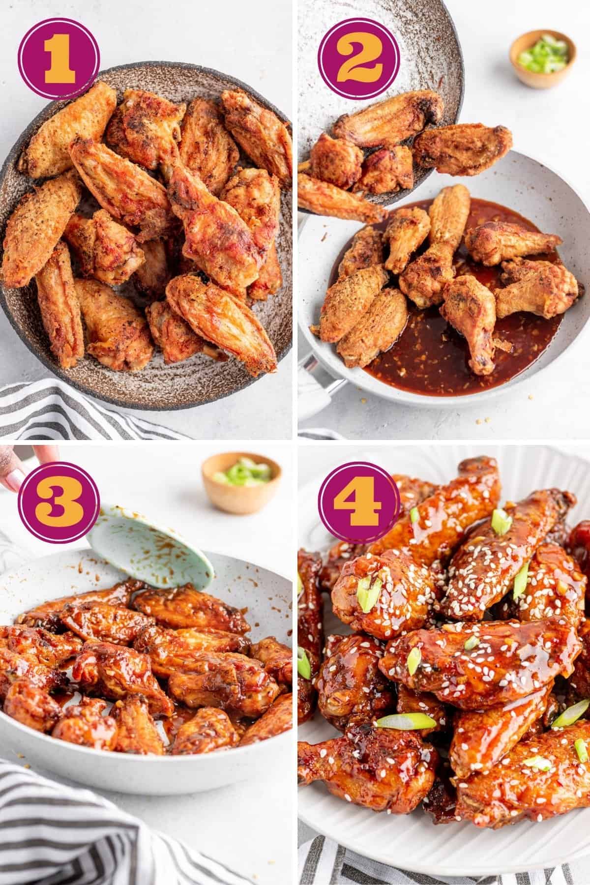 Keto Sweet Chili Sticky Asian Chicken Wings Recipe Dr. Davinah's Eats