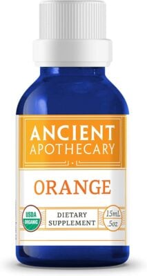 One bottle of Ancient Apothecary Orange Essential Oil