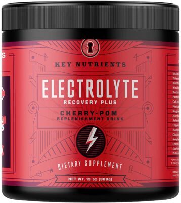 One container of Elecrolyte Cherry-Pom Hydration Supplement