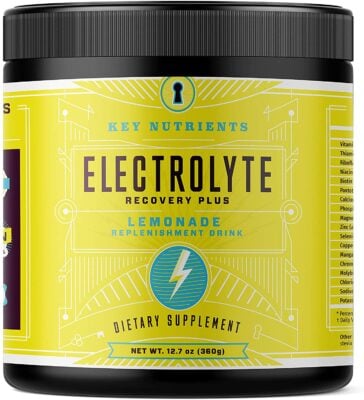 One container of Electrolyte Lemonade Hydration Supplement