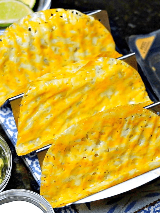 low carb cheese taco shells