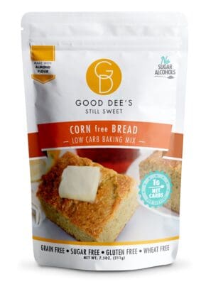 One Package of Good Dee's Low Carb Corn Bread Mix