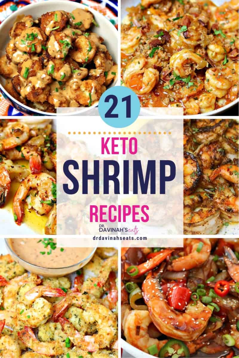 pinterest image for keto shrimp recipes