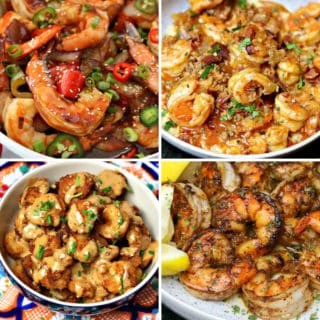 photo of four easy keto shrimp recipes