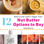 Keto Nut butter options Pinterest image