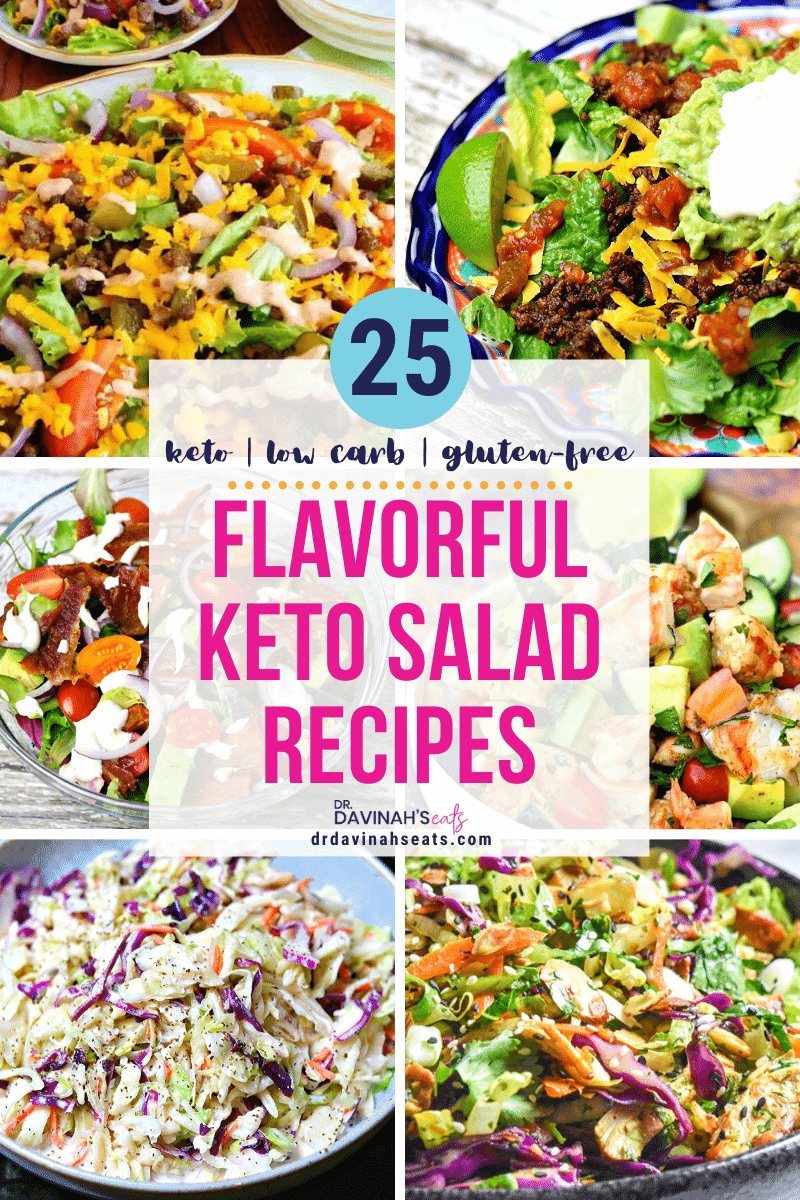 Flavor-Packed Keto Salads for People Who Find Salads Boring - Dr ...