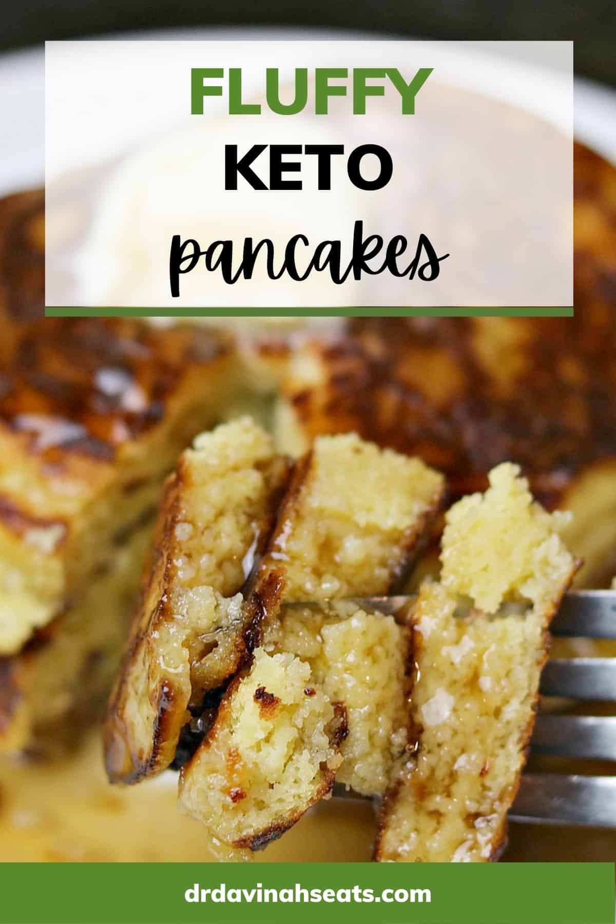 The Best Keto Pancakes | Dr. Davinah's Eats