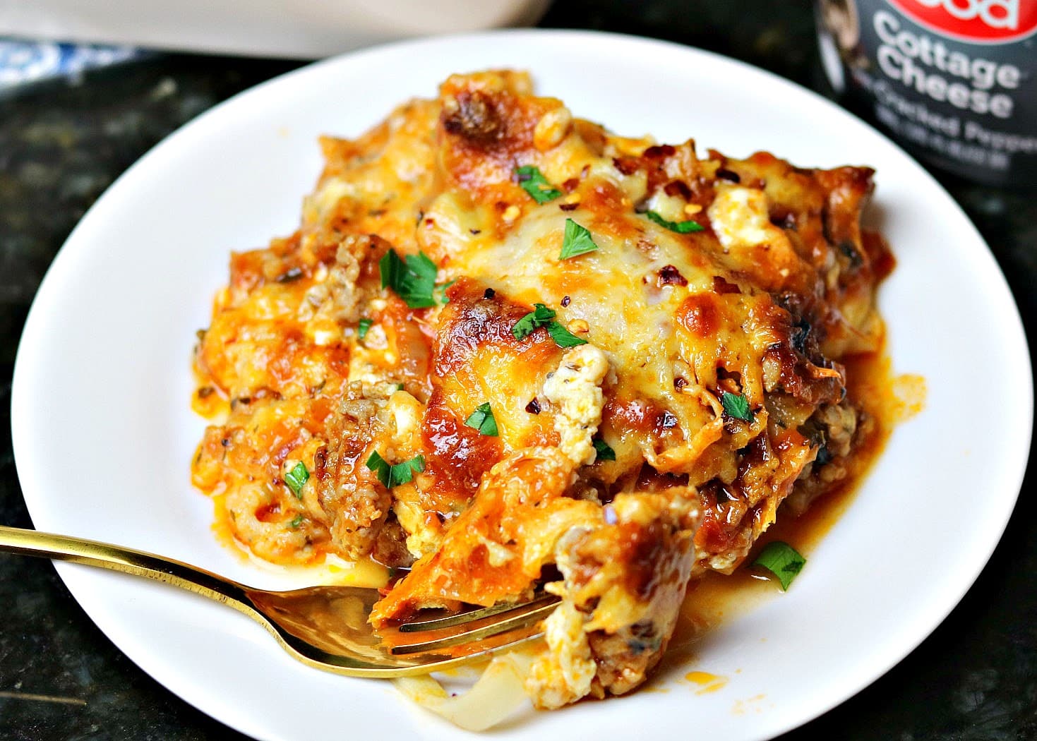 Low Carb Keto Lasagna Recipe with Cottage Cheese Dr. Davinah's Eats