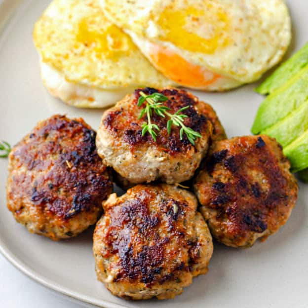 Easy Homemade Chicken Breakfast Sausages | Dr. Davinah's Eats