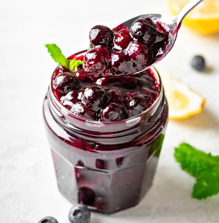 Sugar-free Keto Blueberry Sauce Recipe | Dr. Davinah's Eats