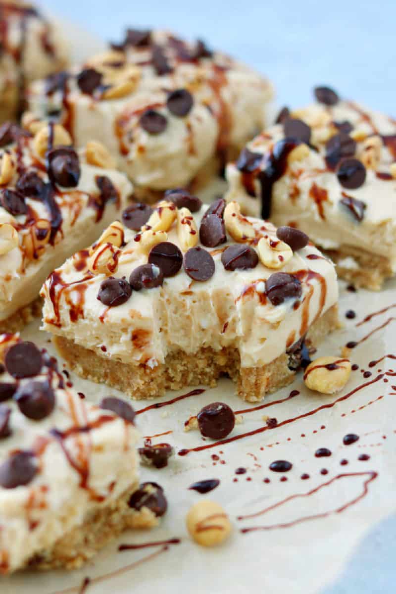 keto chocolate chip cookie dough bars