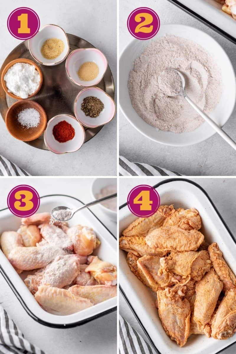 Ninja Foodi Air Fryer Chicken Wings Recipe [+VIDEO] Dr. Davinah's Eats