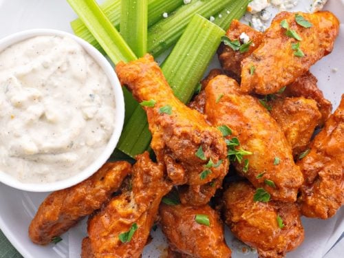princess polly baby blue dress TREJO'S CHICKEN WINGS WITH BLUE CHEESE DIP | Trejo's Tacos main image 1