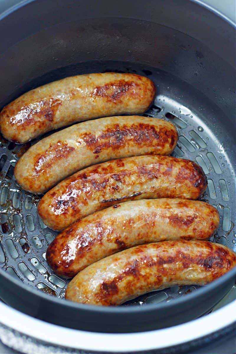 Air Fryer Brats – Kalyn's Kitchen