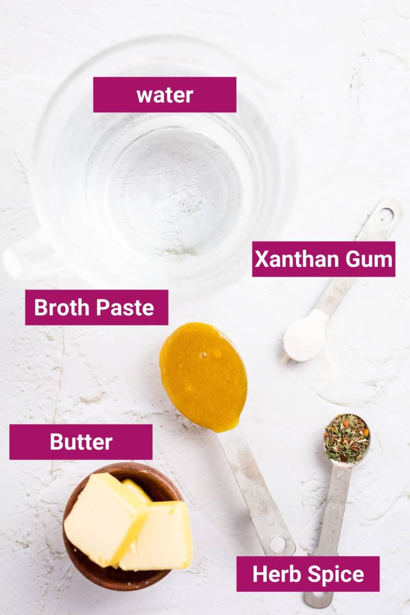 ingredients to make keto gravy