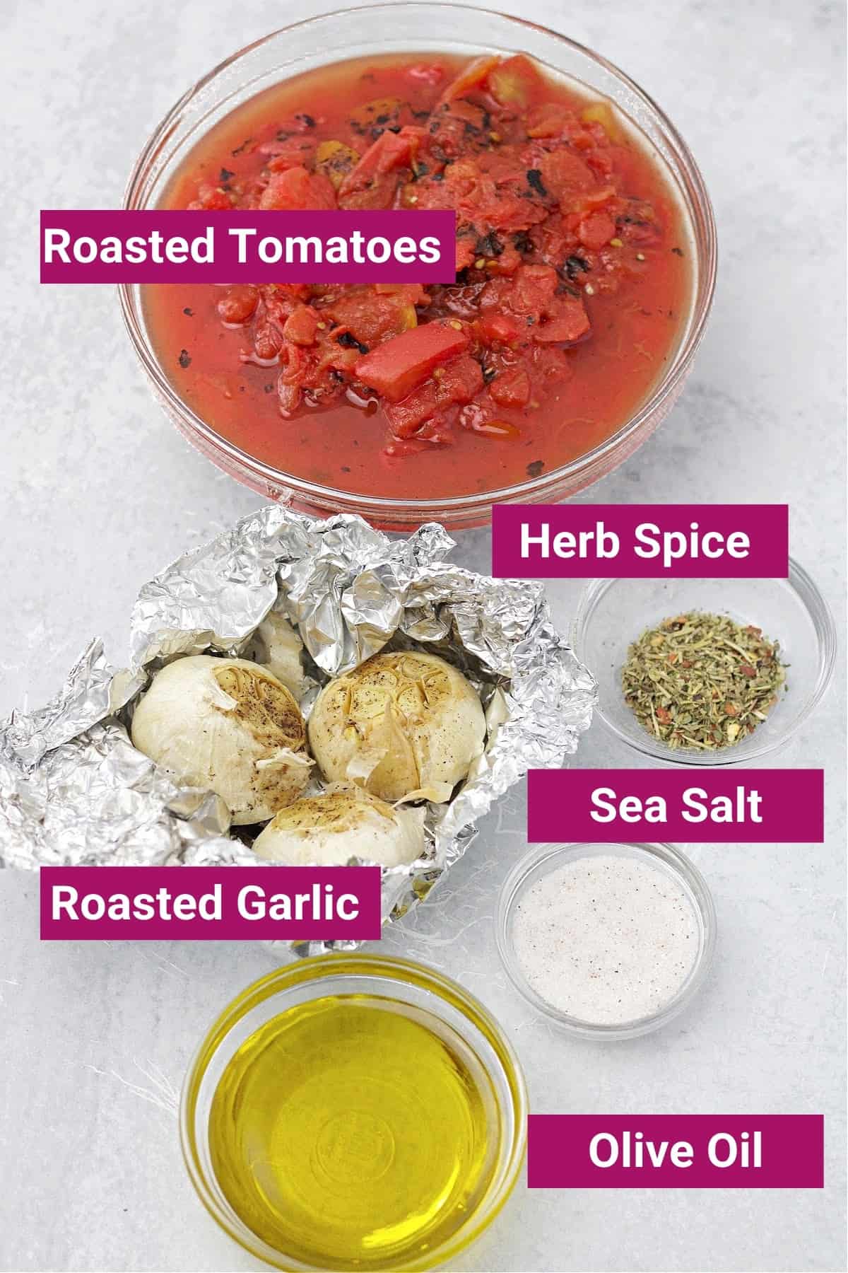 ingredients needed to make keto marinara sauce