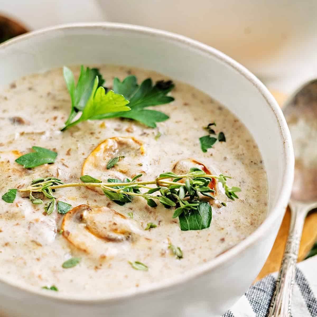 Keto mushroom outlet soup