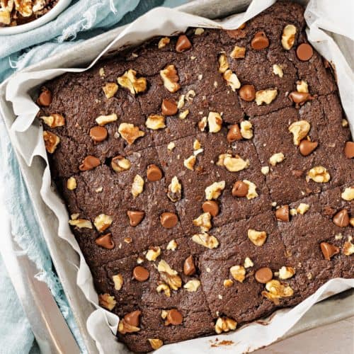 Almond Flour Brownies Dr. Davinah's Eats