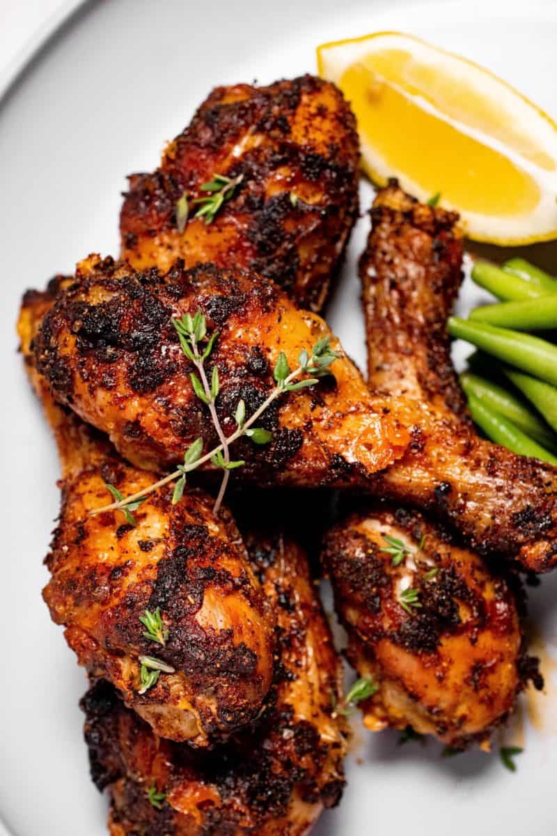 Air Fryer Dry Rub Chicken Drumsticks Dr. Davinah s Eats