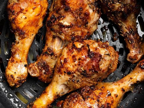 Air Fryer Roasted Chicken Legs