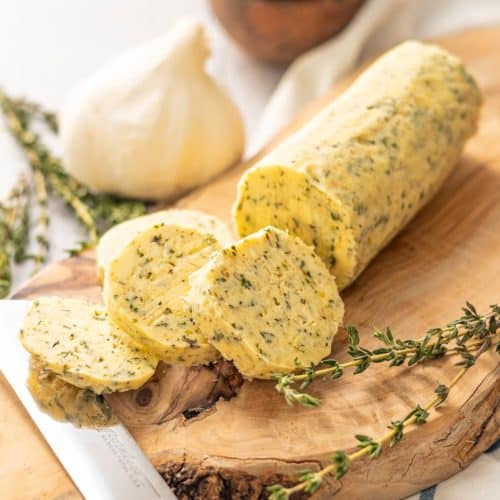 Easy Garlic Herb Butter, 5 minutes!