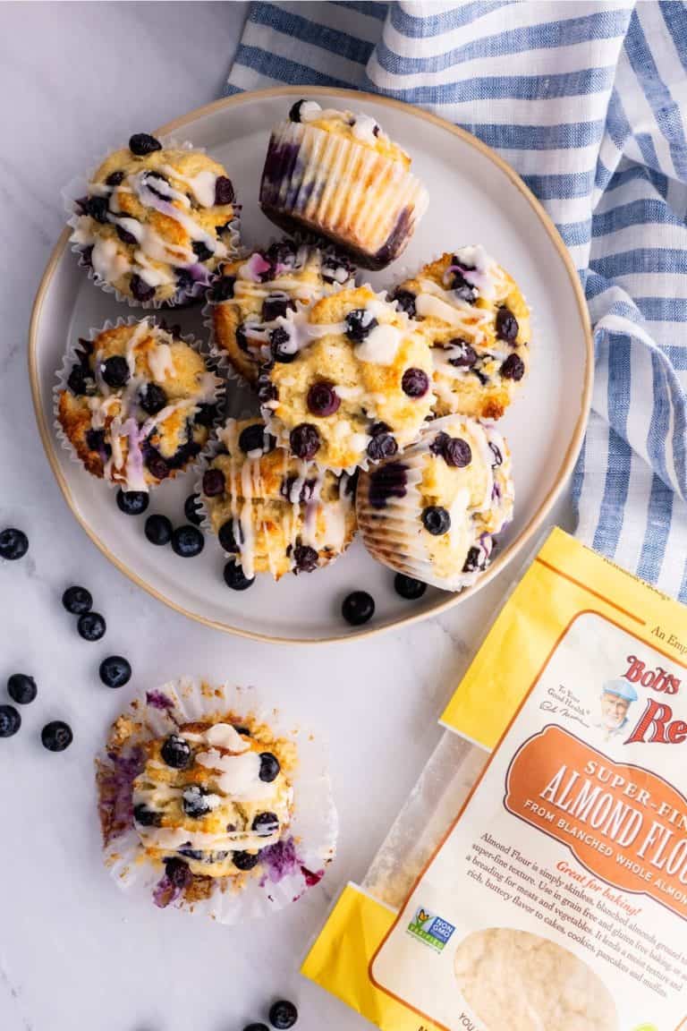 Keto Blueberry Muffins With Almond Flour Video Dr Davinahs Eats