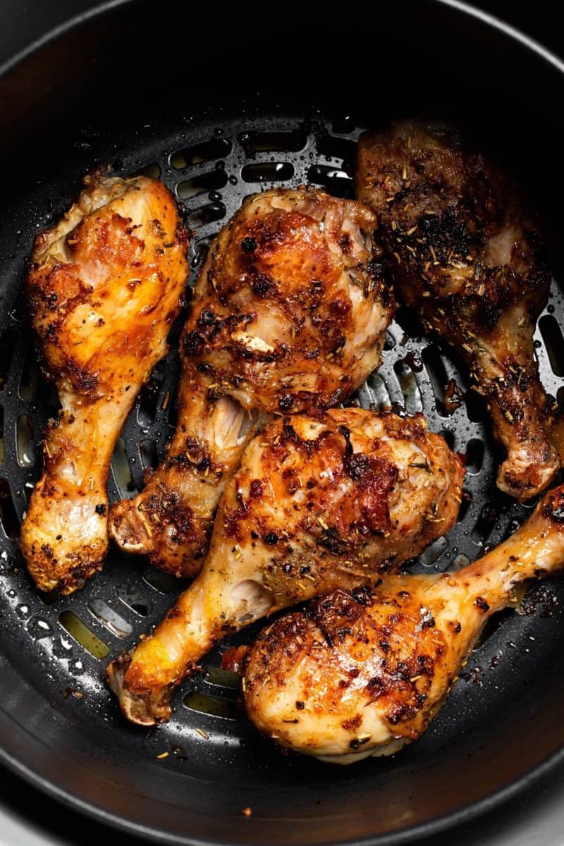 Air Fryer Roasted Chicken Legs Dr. Davinah s Eats