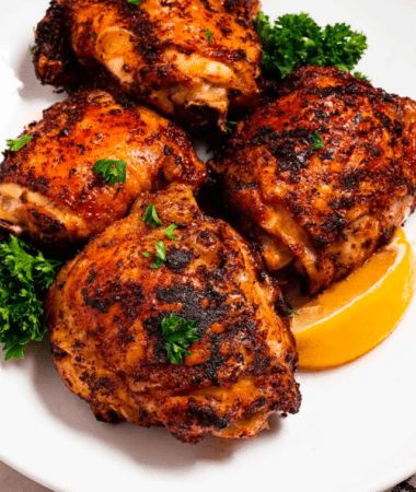 Air Fryer Cajun Chicken Thighs