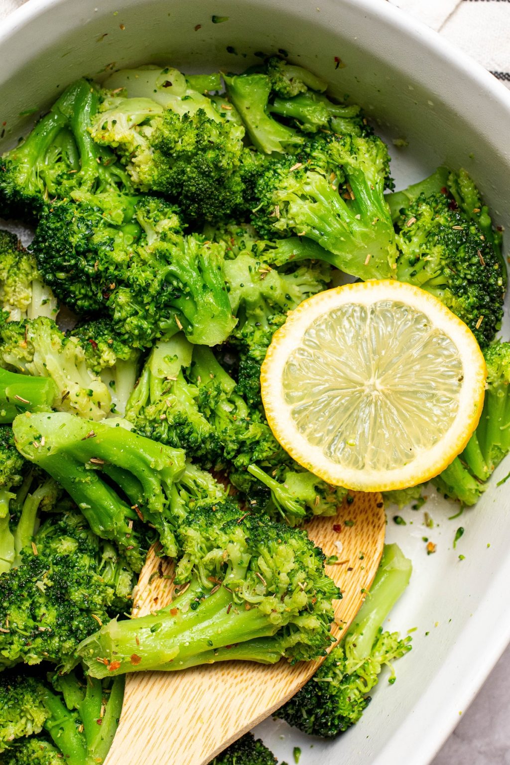 Air Fryer Frozen Broccoli Dr. Davinah's Eats