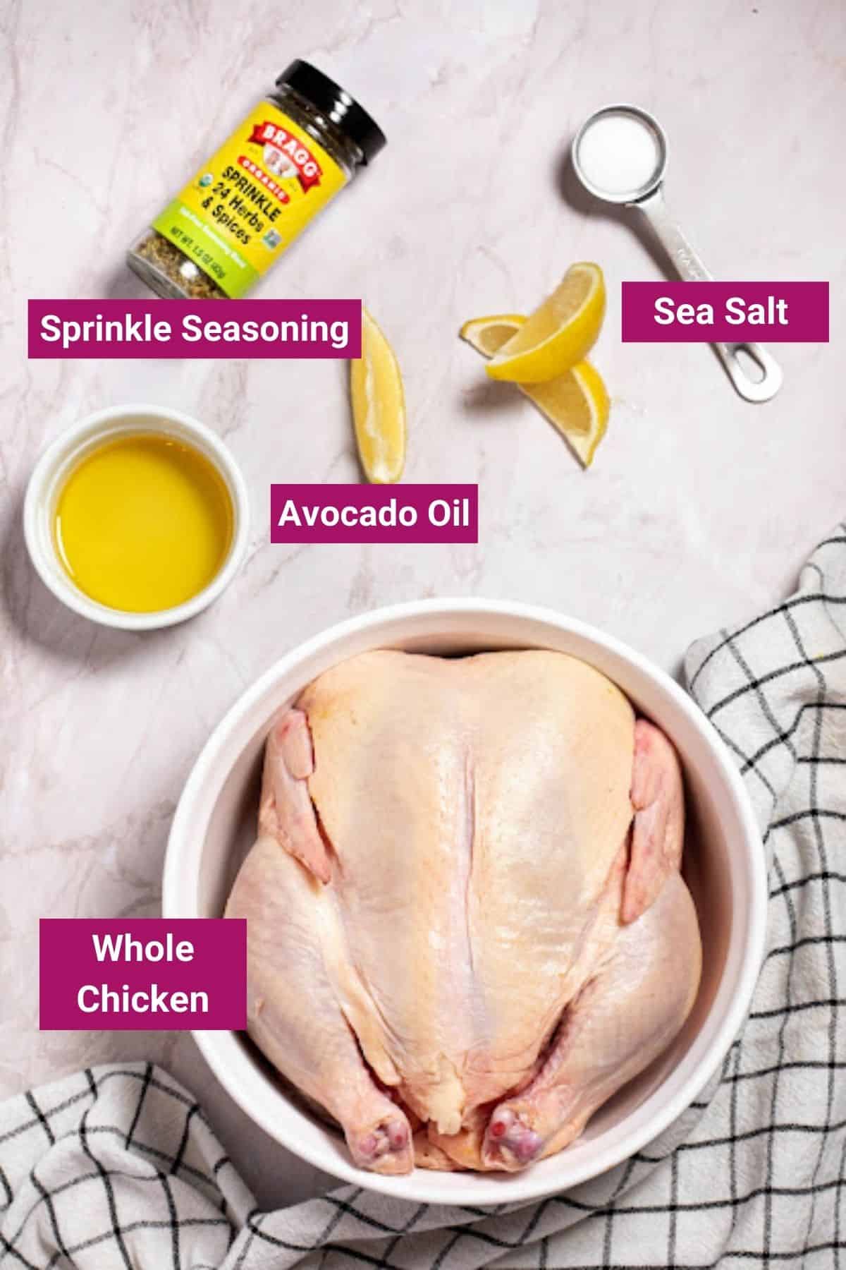 Easy Pressure Cooker Whole Chicken Recipe [+VIDEO] - Dr. Davinah's Eats