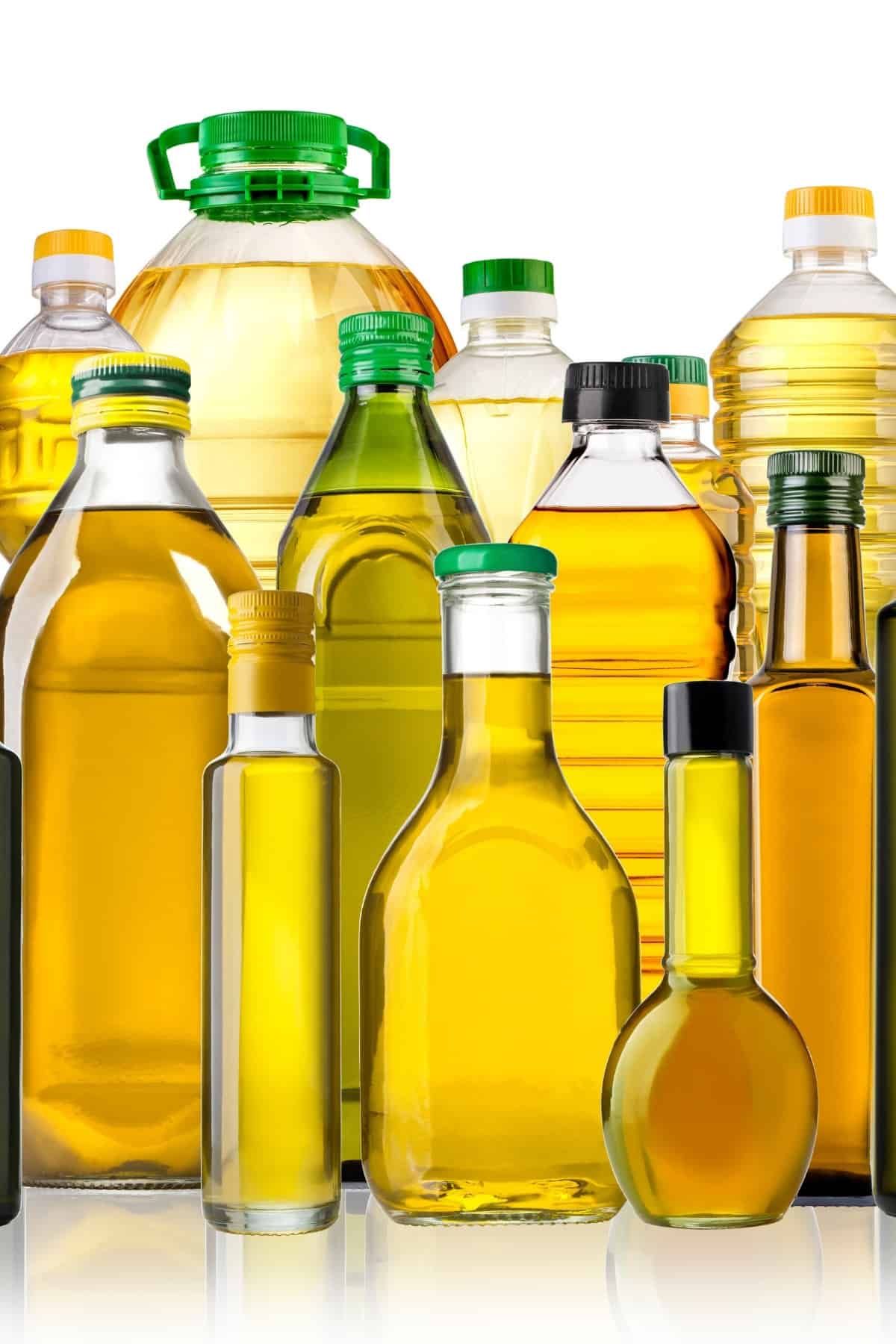 cooking oils in bottles