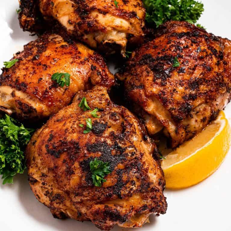 Air Fryer Cajun Chicken Thighs Dr. Davinah's Eats