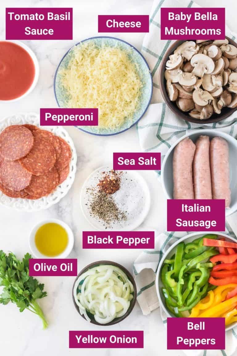 Keto Pizza Casserole (Crustless Pizza) Dr. Davinah's Eats