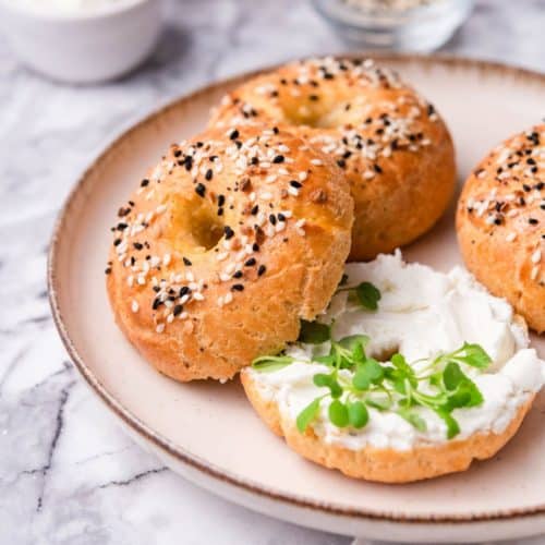 Keto Bagel Recipe (Fathead Bagels) - Dr. Davinah's Eats