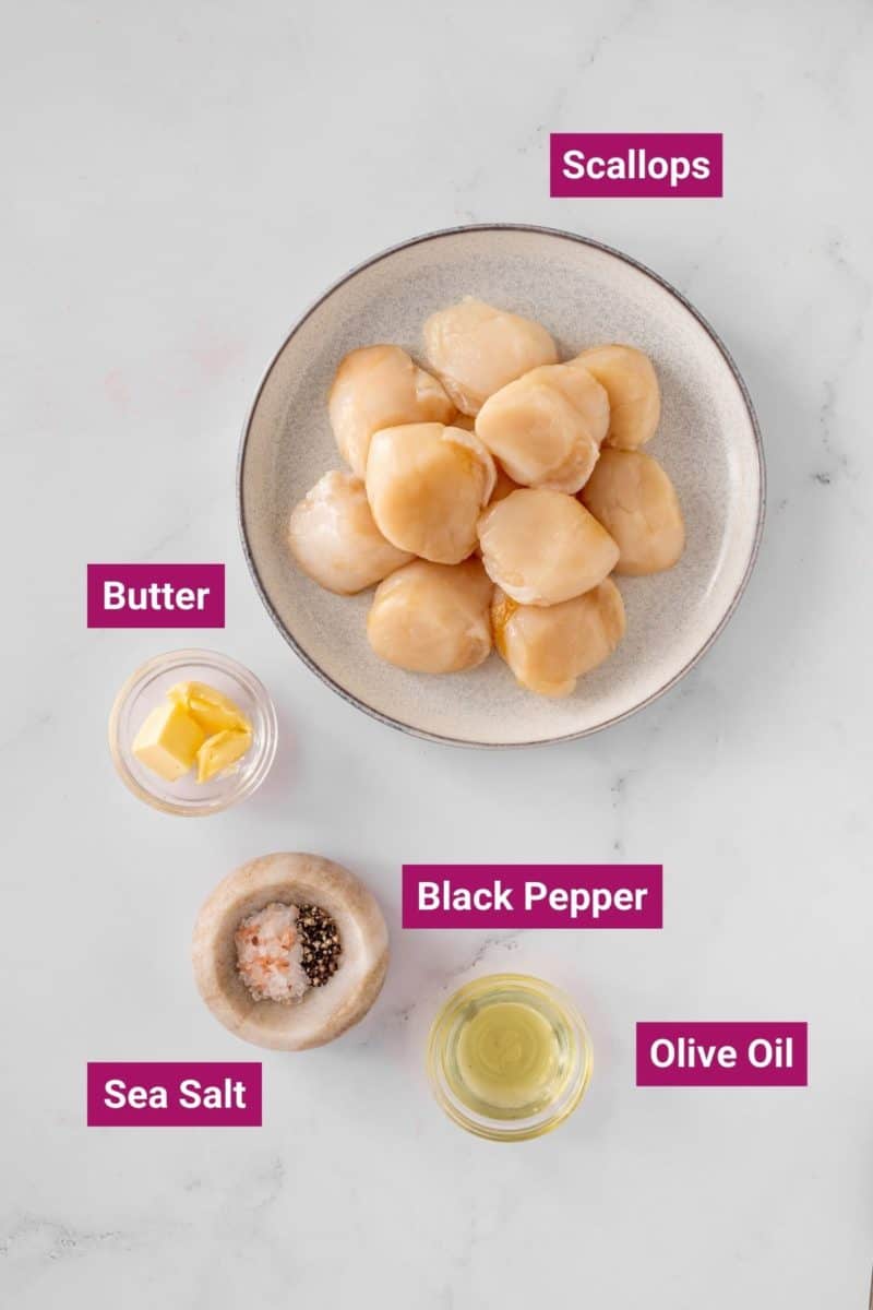 Seared Scallops and Cauliflower Rice Risotto Dr. Davinah's Eats