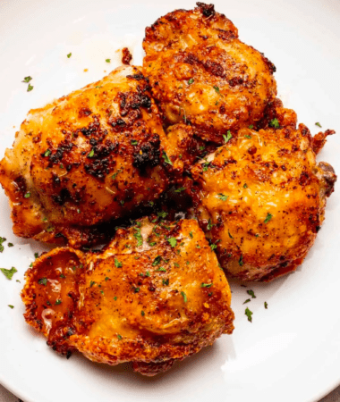 garlic butter chicken thighs