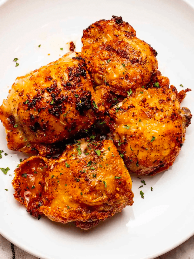garlic butter chicken thighs