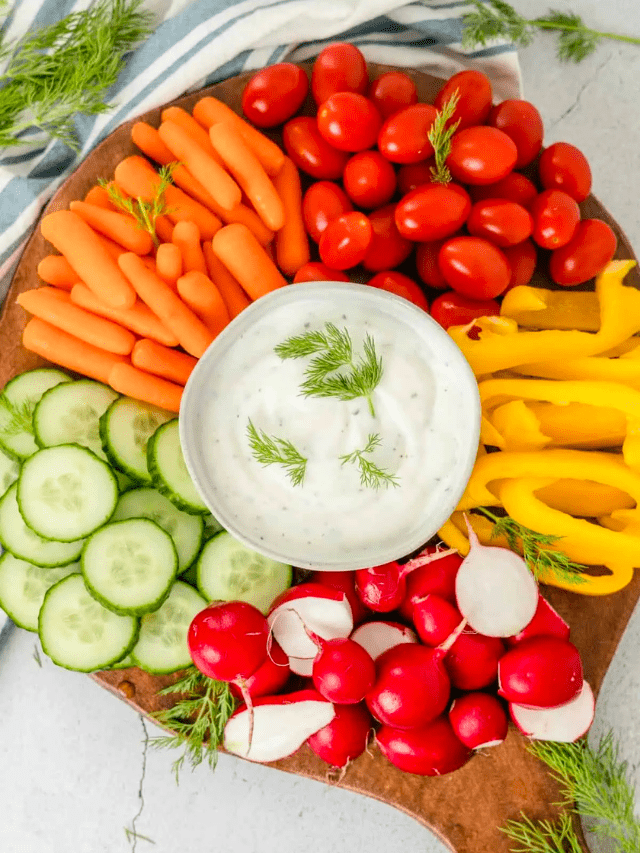 Greek Yogurt Ranch Dip Story Dr. Davinah's Eats