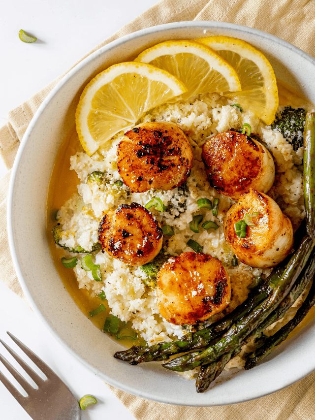 seared scallops