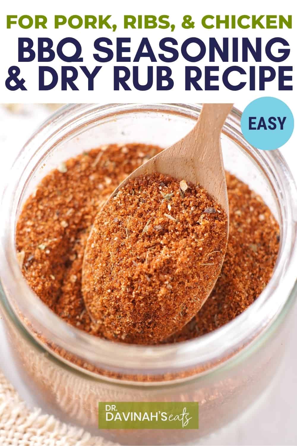 Best BBQ Seasoning & Dry Rub Recipe - Dr. Davinah's Eats