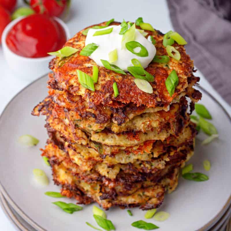 Cauliflower Hash Browns Dr. Davinah's Eats