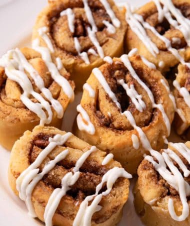 Cinnamon Rolls on a plate