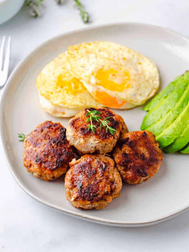 Easy Ground Chicken Breakfast Sausage Story Dr. Davinah's Eats