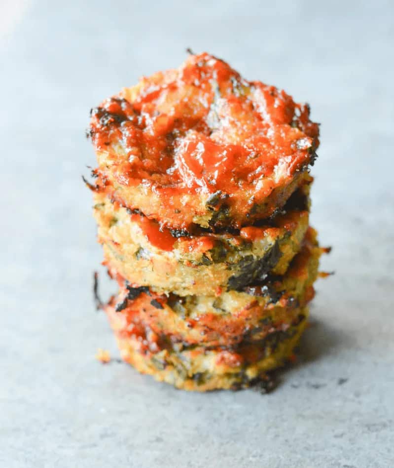 keto chicken meatloaf cups