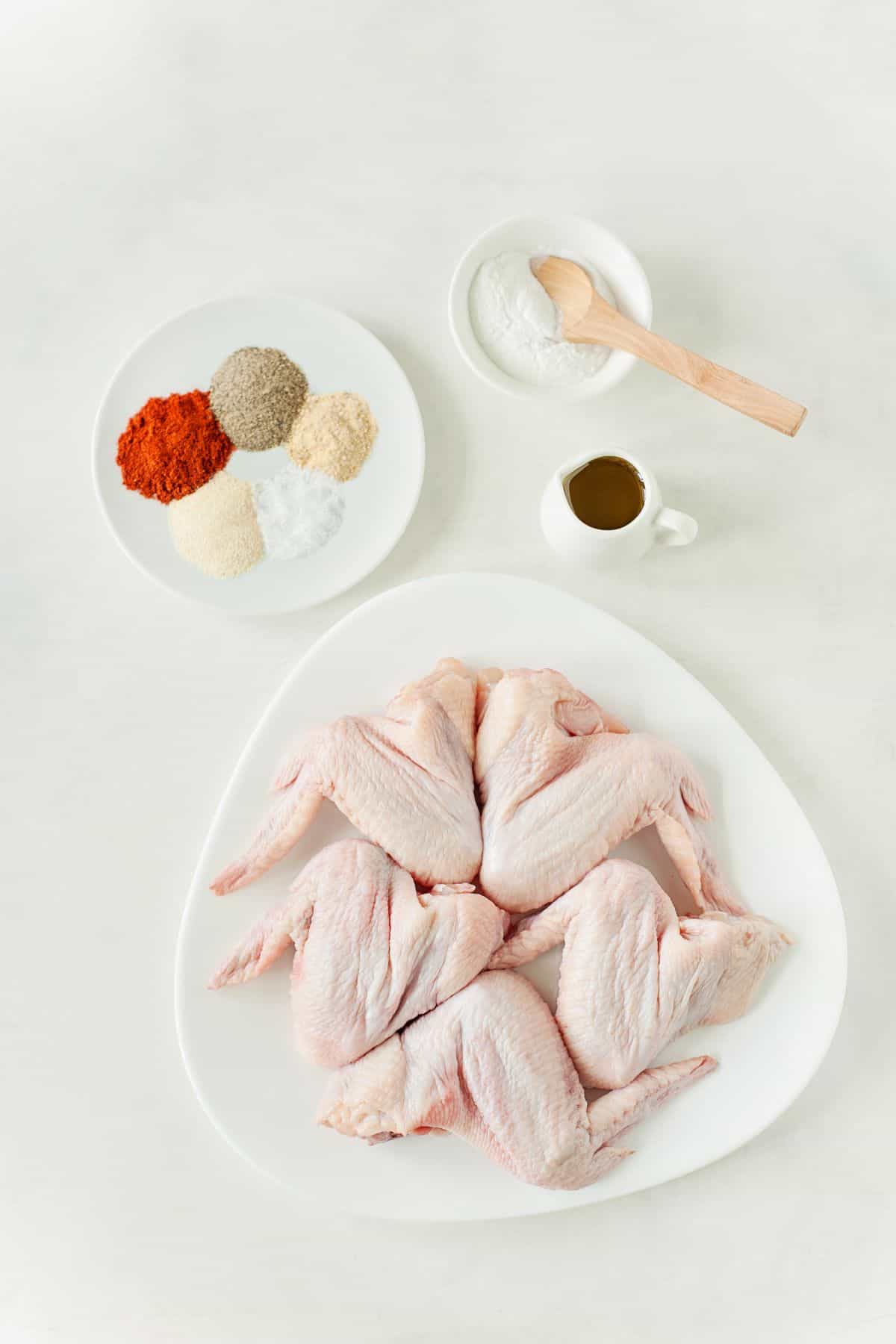 Ninja Air Fryer Fried Wings ingredients