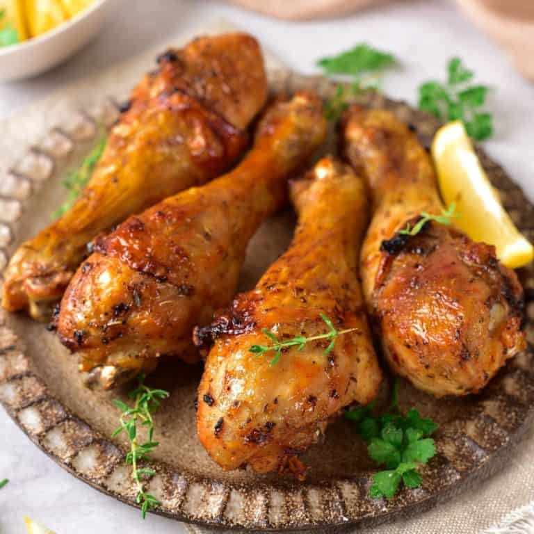 Marinated Chicken Drumsticks Dr. Davinah's Eats