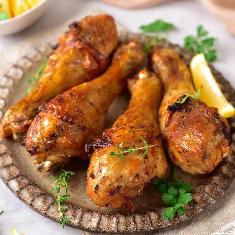 Marinated Chicken Drumsticks Dr. Davinah's Eats