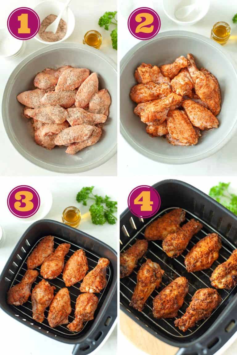 Crispy Air Fryer Old Bay Chicken Wings Dr Davinahs Eats 0188