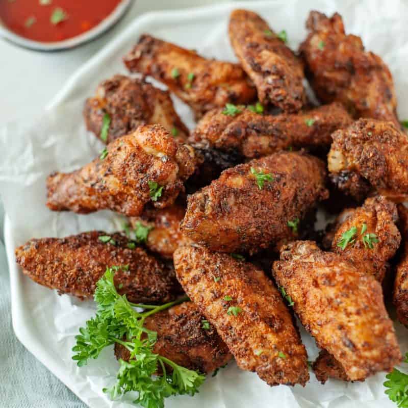 Crispy Air Fryer Old Bay Chicken Wings Dr Davinahs Eats 1956