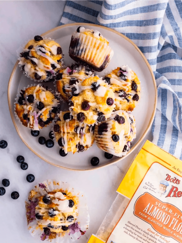 Keto Blueberry Muffins Story Dr. Davinah's Eats